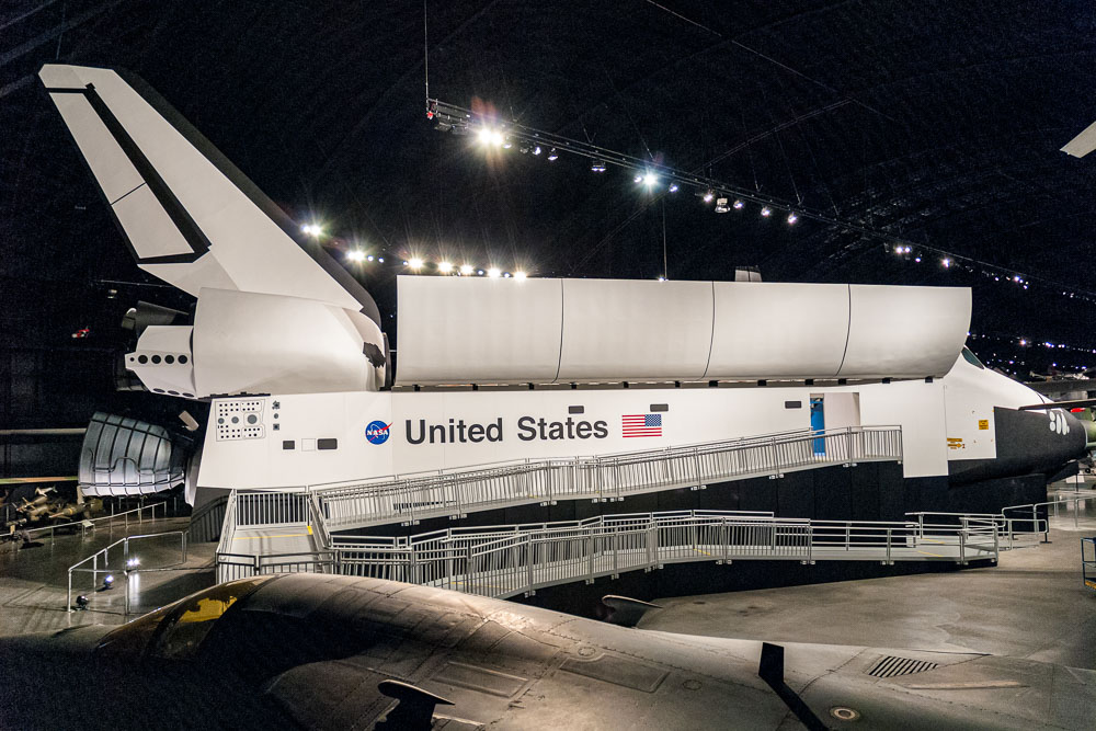 space shuttle exhibit